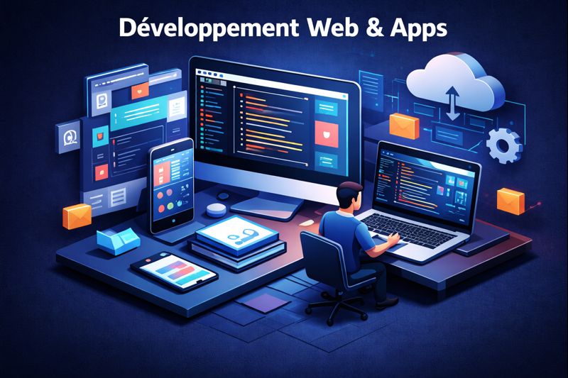 Développement Web et Applications - Stack technique PHP Node.js TypeScript SQL